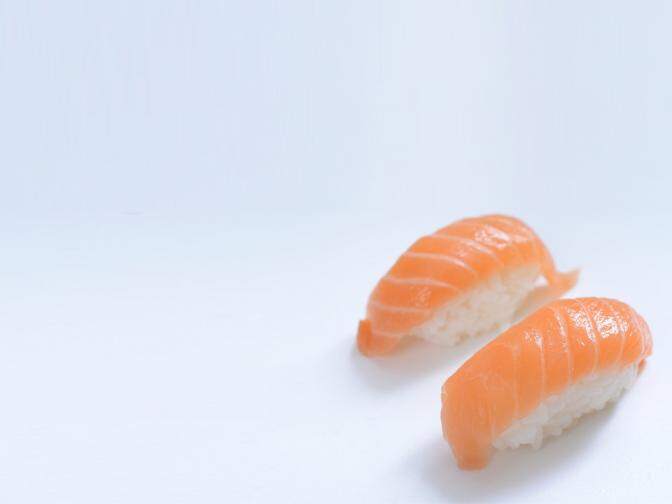 美味日本寿司PPT背景图片