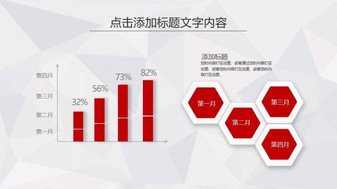 精美微立體述職報告PPT模板