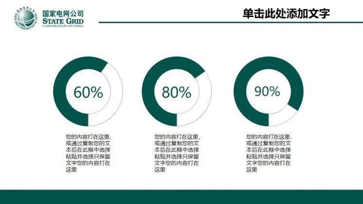 國家電網(wǎng)供電公司官方PPT模板