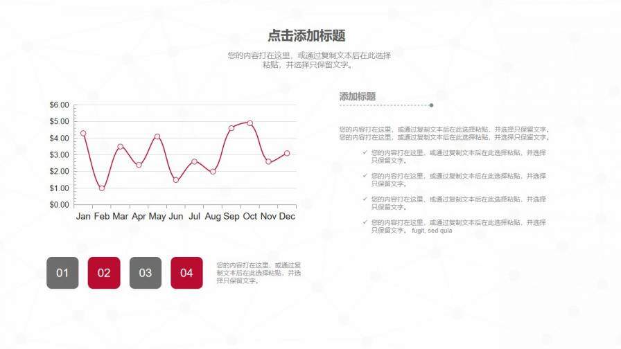 中國銀行工作總結PPT模板