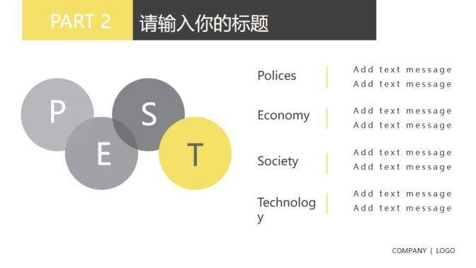 黑黃點線粒子動態(tài)PPT模板