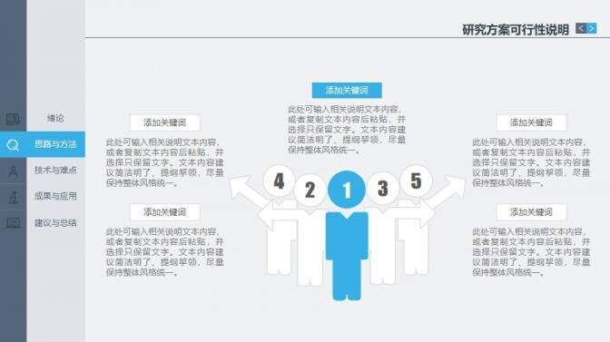 大方稳重动态毕业答辩PPT模板