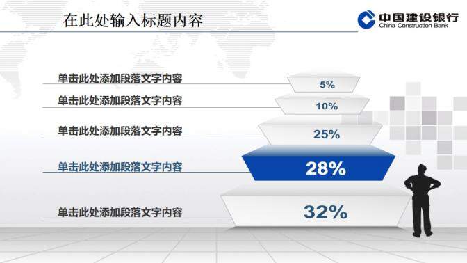 建設銀行專用精美PPT模板