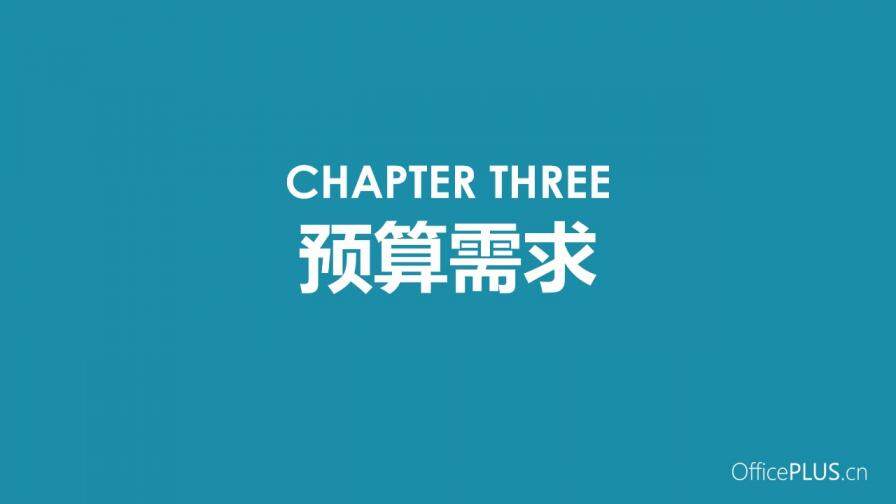 大氣藍色商務風格PPT模板