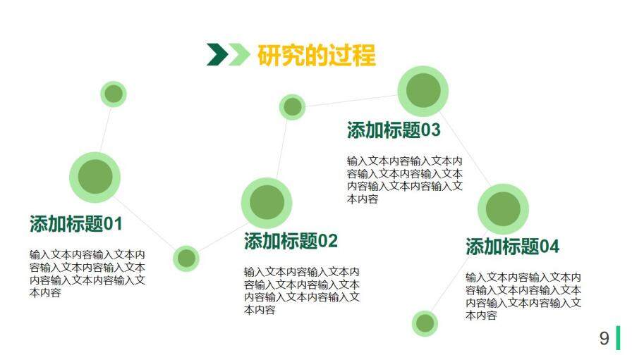 清新黃綠色塊畢業(yè)答辯PPT模板