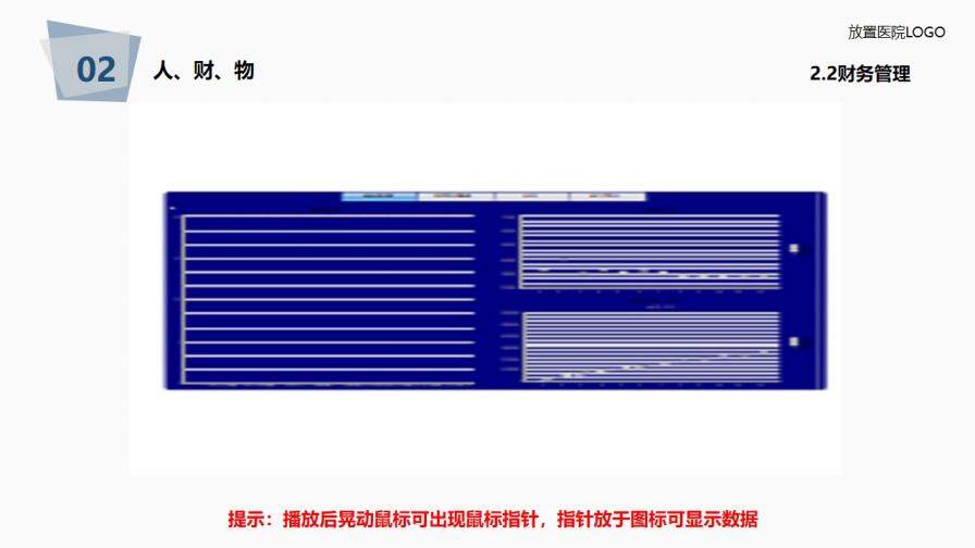 醫(yī)院年度工作總結報告PPT模板