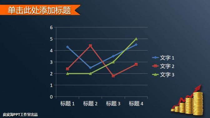 财务数据分析工作总结PPT模板