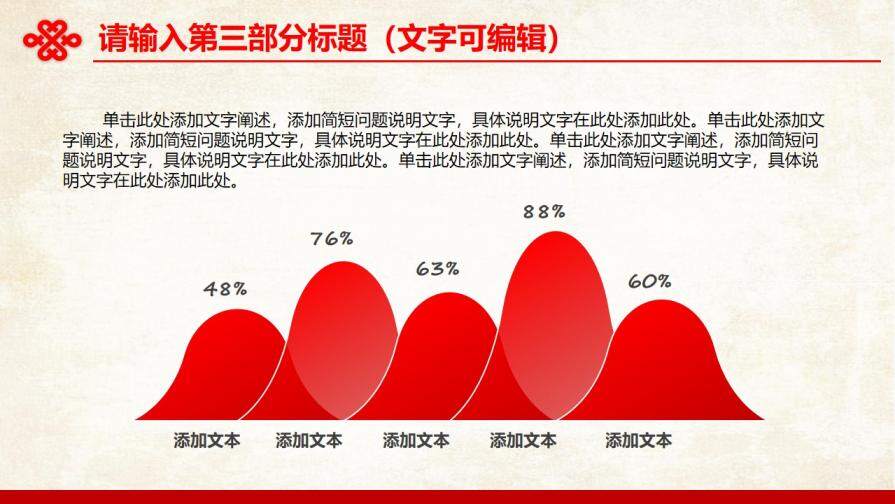 中国联通工作汇报PPT模板