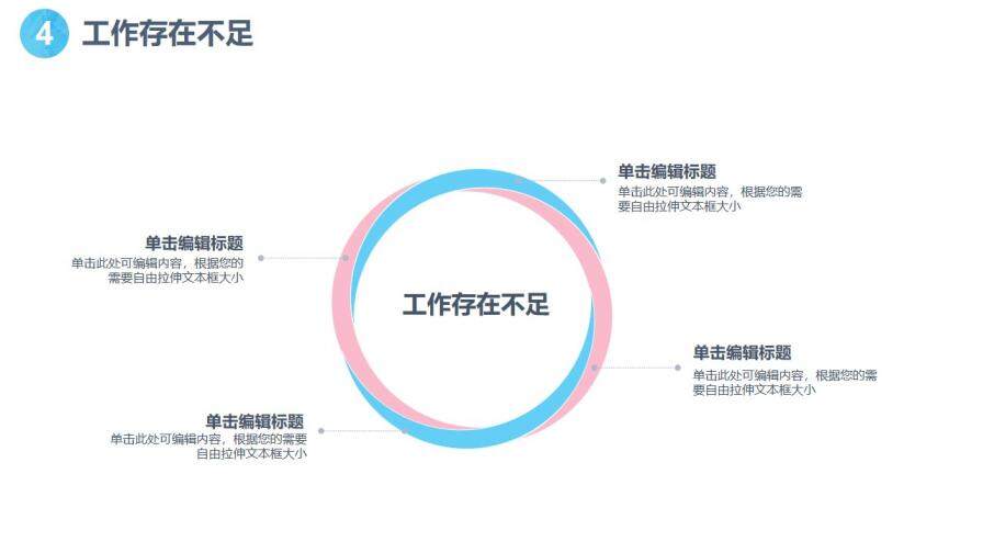 粉藍年終工作總結(jié)匯報PPT模板