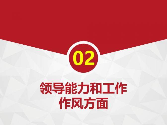 述职述廉党政讲座报告PPT模板