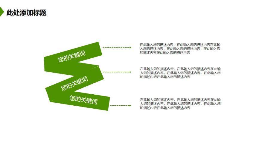绿色公司简介创业计划PPT模板