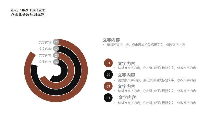 金色商务企业管理工作汇报年终总结述职报告PPT模板