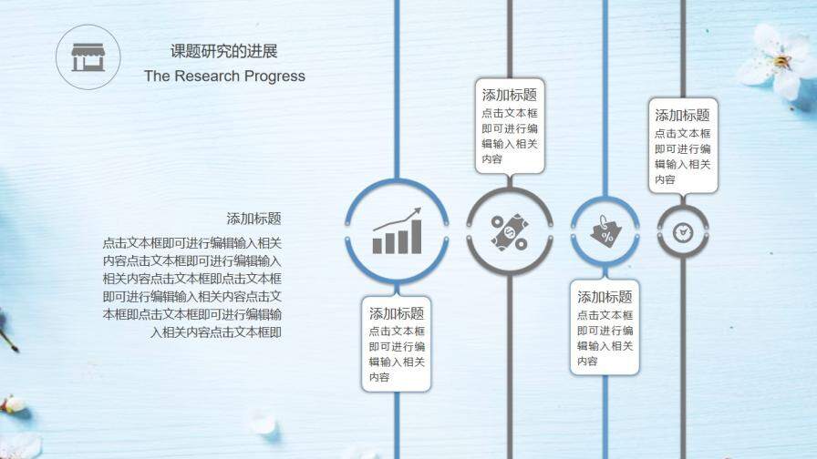 畢業(yè)論文大學畢業(yè)清新唯美答辯匯報PPT模板