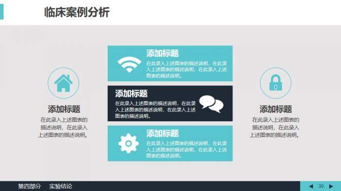 简约大气生物医学毕业答辩论文PPT模板