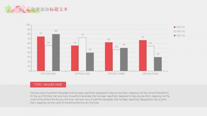 清新文艺商务毕业答辩PPT模板