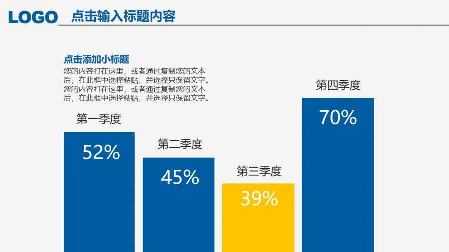 商务时尚简约述职报告年终总结工作汇报PPT模板