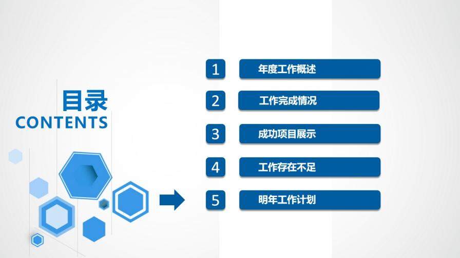 商务时尚简约述职报告年终总结工作汇报PPT模板