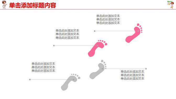 卡通创意护士护理医疗医药卫生护理医学类PPT模板