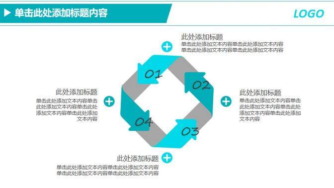 绿色医疗医药行业工作汇报计划PPT模板