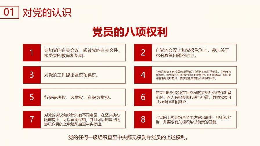 微立体简约大气入党发展对象入党答辩演讲稿PPT模板