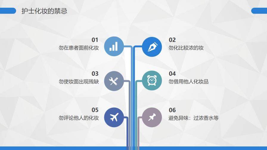 個性商務簡潔護士護理職場禮儀培訓PPT模板