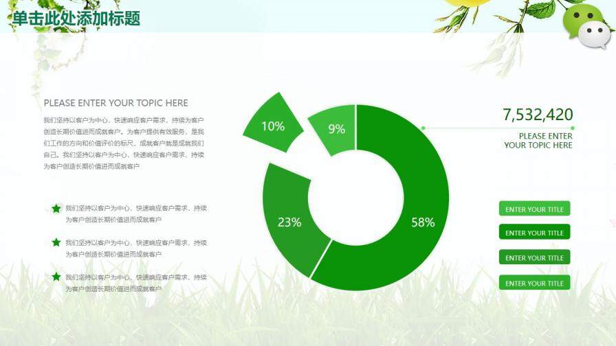 微信年終總結(jié)營(yíng)銷匯報(bào)PPT模板