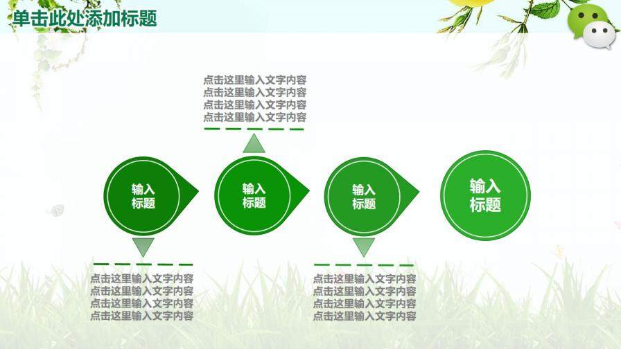 微信年終總結(jié)營銷匯報(bào)PPT模板