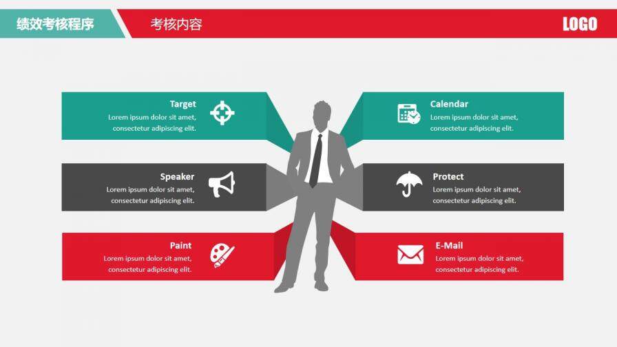 公司績(jī)效考核薪酬管理PPT模板