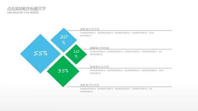 小清新兒童護理PPT模板