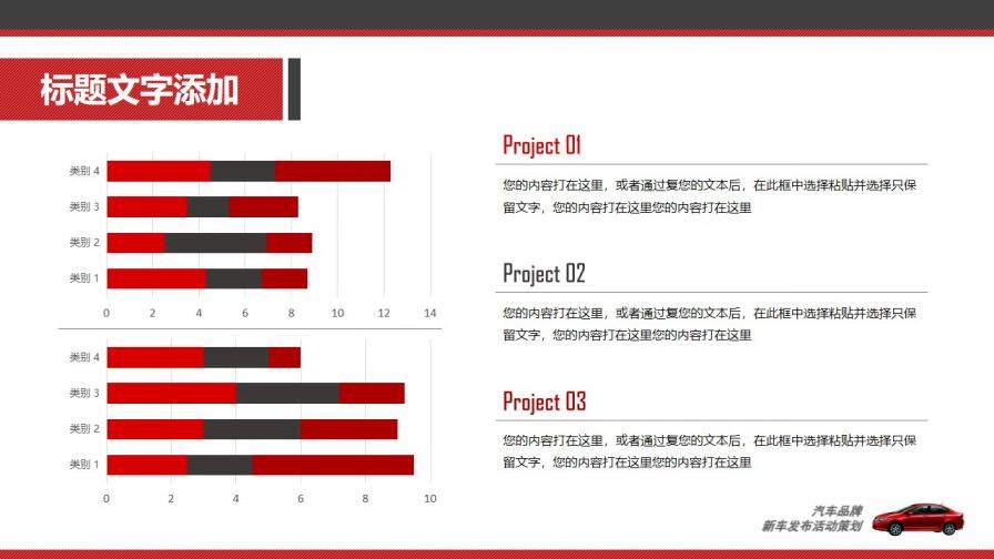 汽車行業(yè)工作匯報PPT模板
