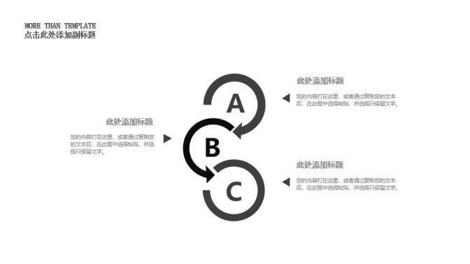 黑色立體人事部項(xiàng)目策劃方案PPT模板