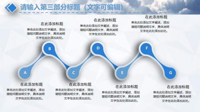 簡(jiǎn)約時(shí)尚航空匯報(bào)PPT模板