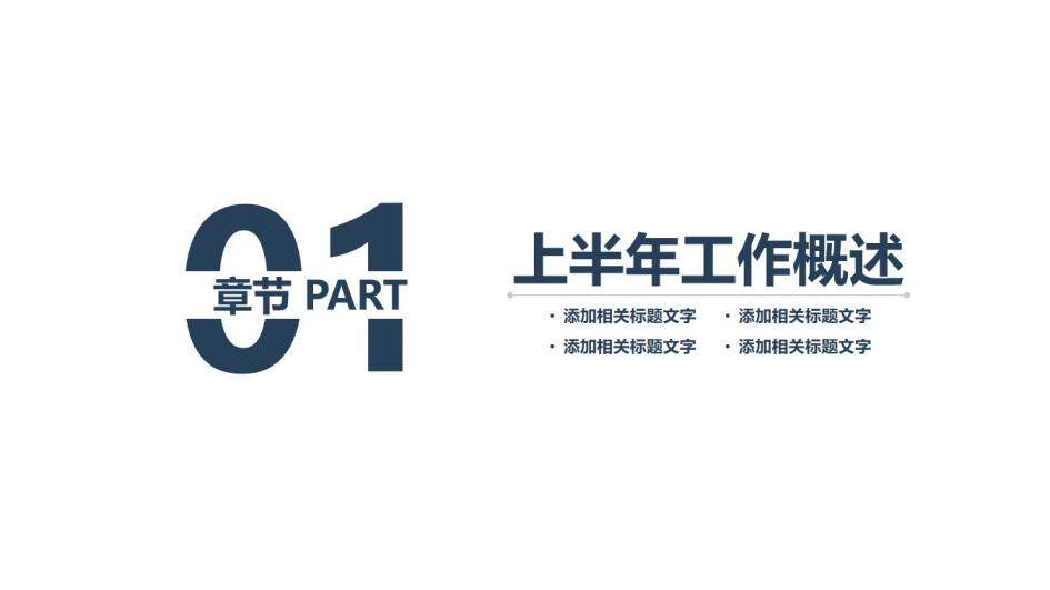 上半年總結(jié)下半年計劃PPT模板