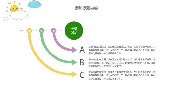 卡通幼兒園開學(xué)季教育動(dòng)態(tài)PPT模板