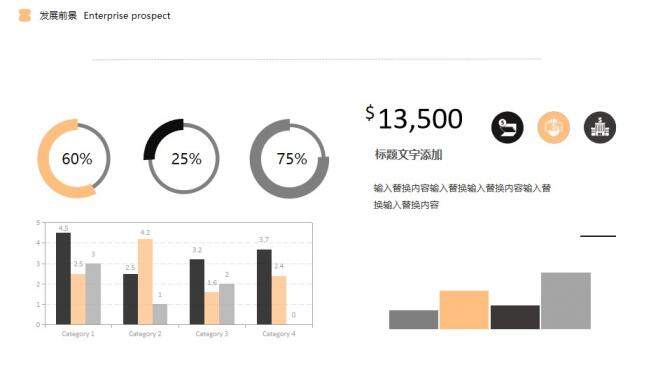 簡約咖啡主題商業(yè)匯報(bào)企業(yè)宣傳PPT模板