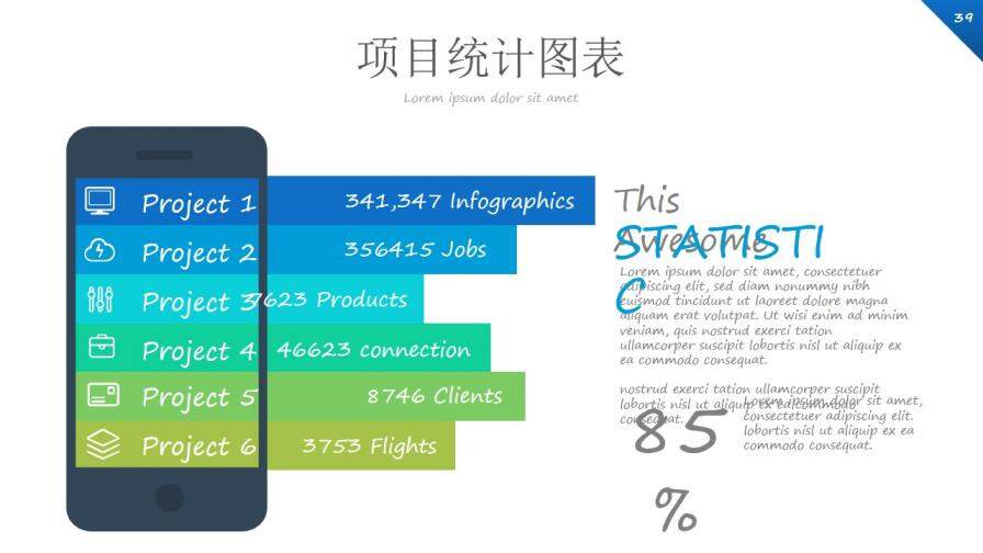 手機APP項目推廣宣傳PPT模板