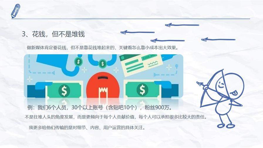 新媒體運營干貨知識分享PPT模板