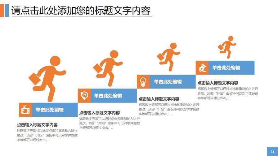 歐美雜志風商務匯報類工作總結PPT模板