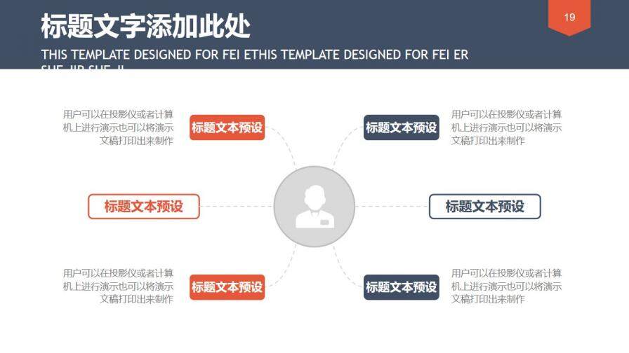 红色扁平化员工入职培训实务PPT模板