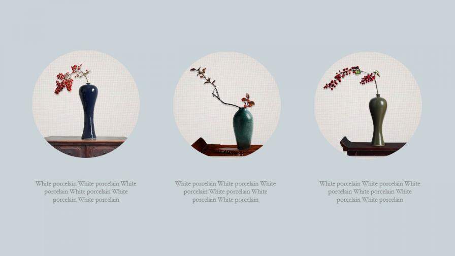 中国瓷器文化宣传传统工艺PPT模板