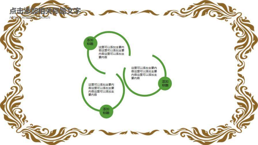 绿色清明节传统文化教育学习PPT模板