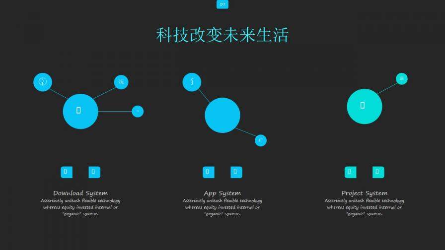 科技改變生活科技時代PPT模板