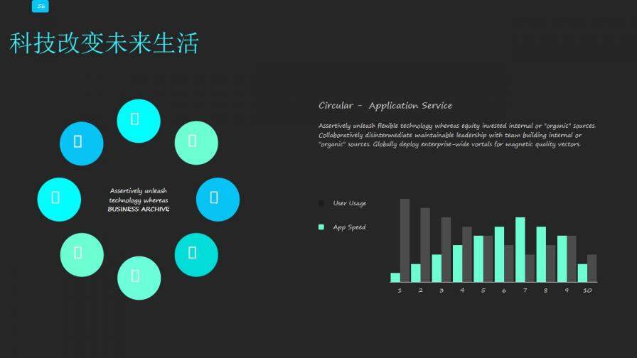 科技改變生活科技時代PPT模板