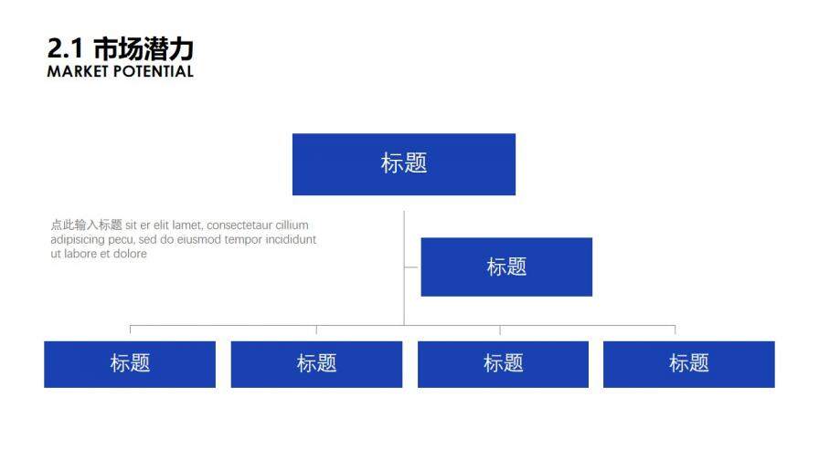 藍(lán)色寫字樓背景的商業(yè)計(jì)劃書PPT模板