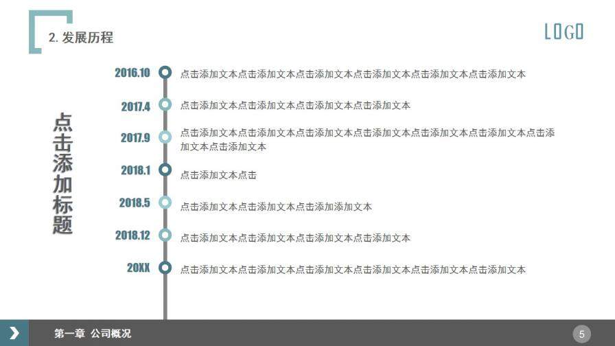 清爽簡約商務(wù)藍色企業(yè)簡介公司介紹PPT模板