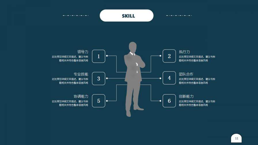 極簡設(shè)計個人簡歷PPT模板