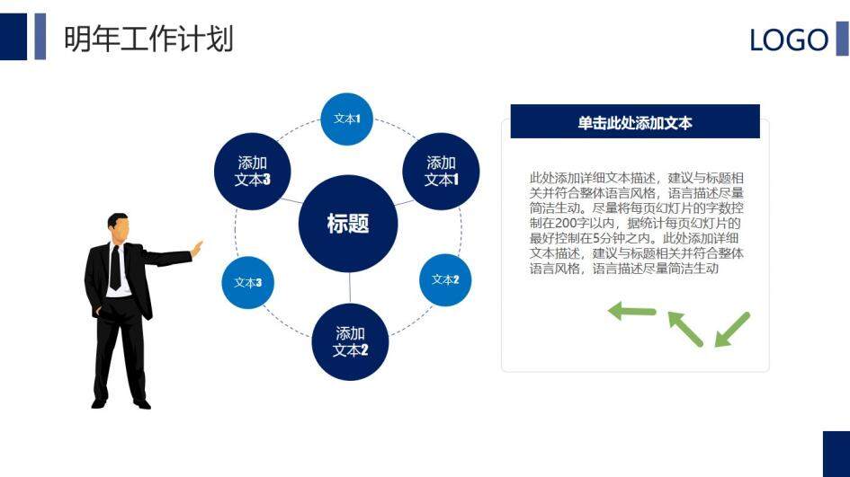 202X時尚幾何三角工作總結匯報ppt模板