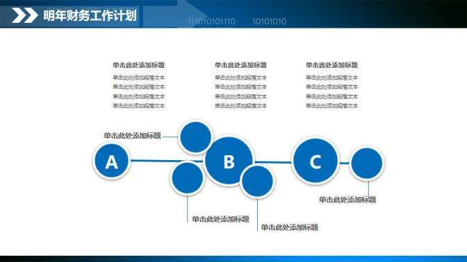 財務管理藍色商務財務數據統(tǒng)計分析總結匯報PPT模板