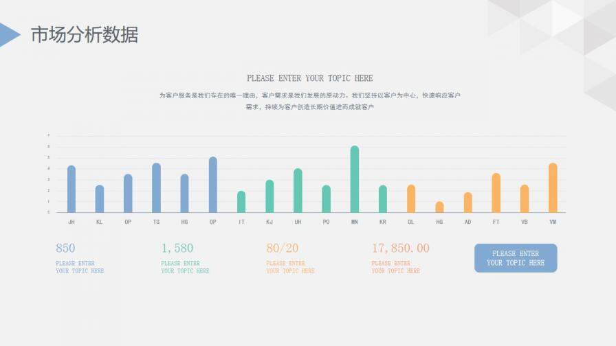 簡潔簡約大氣公司介紹年度總結項目提案PPT模板