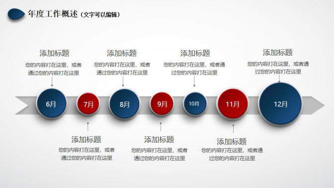 簡約年度教學述職通用PPT模板